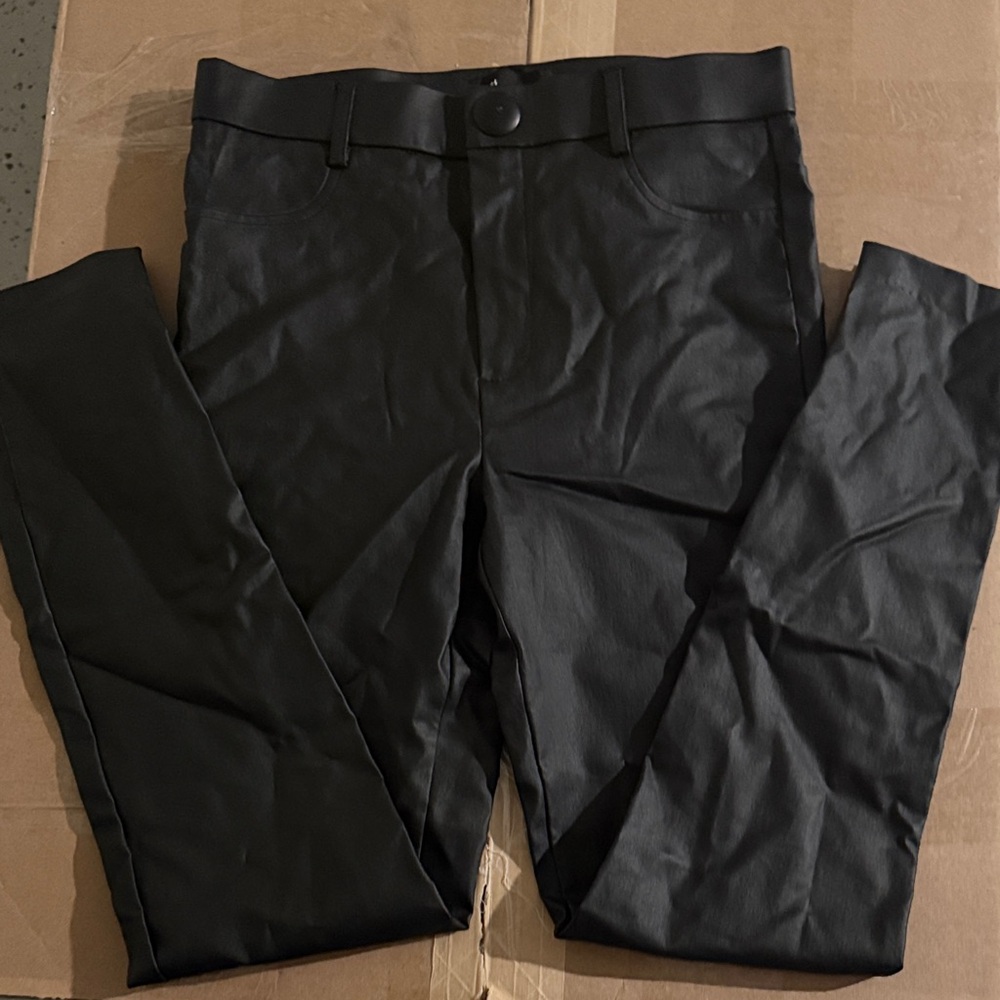 Zara Men's Sleek Black Dress Pants